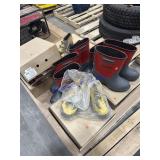 Assorted rubber boots new