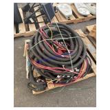 Assorted copper electric car, charging  cables