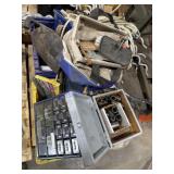 Wire, miscellaneous tools, ropes, sockets