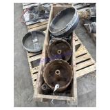 Assorted gas line tools items