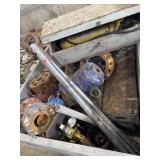 Assorted gas line tools items
