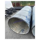 Galvanized 8ï¿½ x 36 culvert pipe