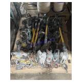 Pallet of assorted come alongï¿½s