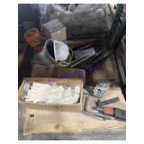 Gloves, assorted tools come along
