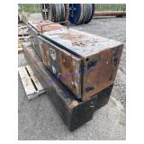 Assorted truck toolboxes
