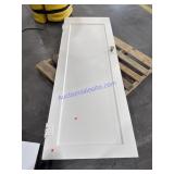 Antique solid door