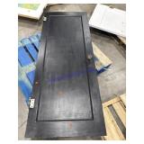 Antique solid door