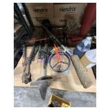 Cut off tools, drillbits tool bags, miscellaneous