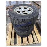 Goodyear 215/70 R 16 tires and rims 4