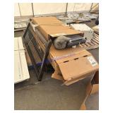 New radiator headache rack fold up covers