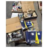 Assorted new GM starters filters truck parts