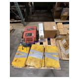 Filters leak check machine parts bins