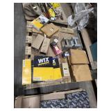 New car, parts filters, weights