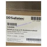 Safe Tec antimicrobial hand wipes