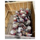 Case of fire extinguishers
