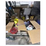 Solar panel truck parts straps lights