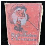 Antique Hardcover The Night Before Christmas, >