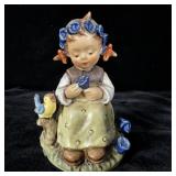 Goebel M. J. Hummel Girl The Botanist 4.5"