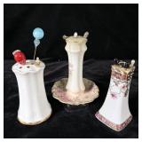 Prussia Porcelain Hat Pin Holder, Nippon >