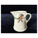 Rare Roseville Pottery Juvenile Santa Claus >