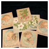Antique 1800s Victorian cards >
