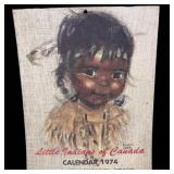Audrey Young Oppel Vintage 1974 Calendar Little >