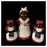 Aunt Jemima Louisiana Salt & Pepper Shakers