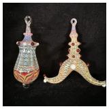 Vintage Blown glass Christmas ornaments