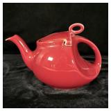 Hall Crimson Red Windshield 6 Cup Teapot 0338 >