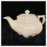Hall China Pink Victorian Plume Fern Feather >