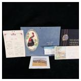 1953 Wall South Dakota Shop Calendar Feather Art