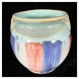 Hull Pottery Early Art Stoneware Vase 6"
