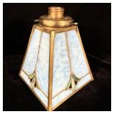 Vintage Bryant stained glass lampshade