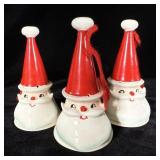 Vintage Norcrest Santa Claus Bells >