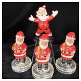 Arms Open Wide Santa Candy Holder & (3) Plastic >