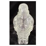 1979 Santa Claus Shackman Glass Candy Container