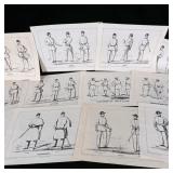Antique Confederate Uniform & Dress Lithographs >