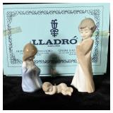 Vintage Llardrï¿½ Mini Sagrada Familia Ornament Set>