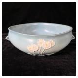 Roseville Pottery Primrose Blue Console Bowl