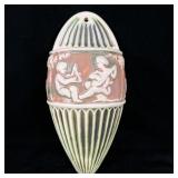 Roseville Pottery Donatello wall pocket 12"