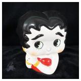 Vintage Betty Boop Ceramic Piggy Bank