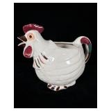 Shawnee Pottery Chanticleer Rooster Pitcher >