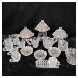 Antique Cambridge Toy Butter Dishes, Salt Cellars>