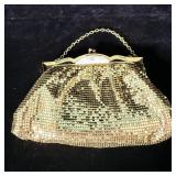 Vintage Whiting and Davis MOP Gold tone Metal >