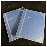 Partially Filled Dime & Penny Books