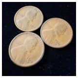 1912, 1912-S & 1912-D Wheat Pennies (Key Date)