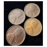 1909 VDB, 1909, 1910 & 1911 Wheat Pennies