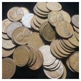 (50) Wheat Pennies