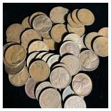 (50) Wheat Pennies