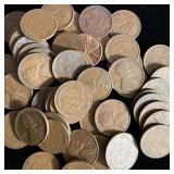 (50) Wheat Pennies